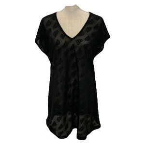 Vintage Mesh Shell Swim Cover Dress M